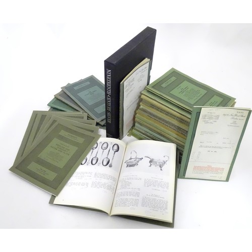 77 - A quantity of 1970s Sotheby's Auction catalogues to include Important English and Foreign Silver, Hi... 