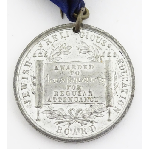 501 - London County Council / Edward VII school attendance medals, comprising gold 1909-10, silver 1904 (m... 