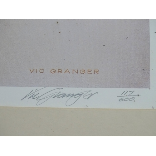 511 - Four signed / limited edition dog prints after Vic Granger to include The Aristocrats 45/600, The Tw... 