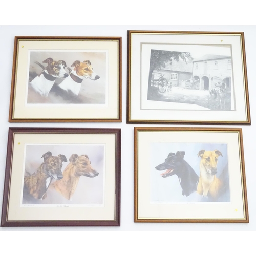 511 - Four signed / limited edition dog prints after Vic Granger to include The Aristocrats 45/600, The Tw... 