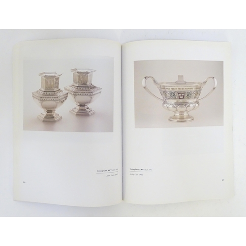 541 - Book: Arthur J. Stone 1847-1938, Designer and Silversmith, by Elenita C. Chickering & Sarah Morgan R... 