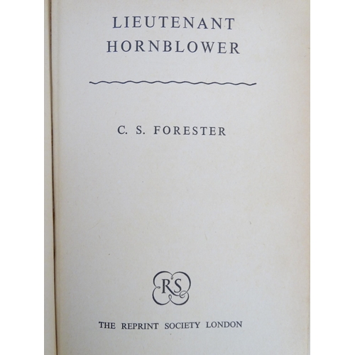 665 - Books: Two books by C. S. Forester, comprising Lieutenant Hornblower, 1953, and The Man in the Yello... 