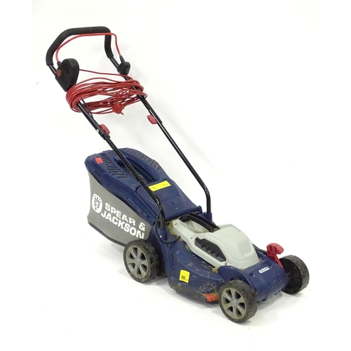 675 - A Spear and Jackson electric lawn mower