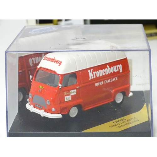 136 - Toys: A quantity of assorted die cast scale model brewery vehicles, to include Matchbox Models of Ye... 