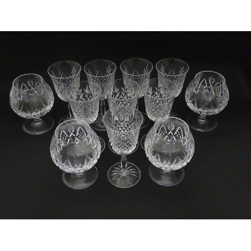 148 - A quantity of glassware to include tumblers, wine glasses, etc.