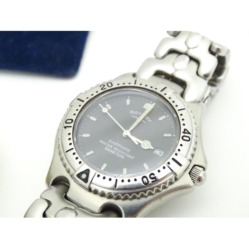 497 - A quantity of assorted wristwatches to include examples by Rotary, Seiko, Storm, Swatch, Medana, etc... 