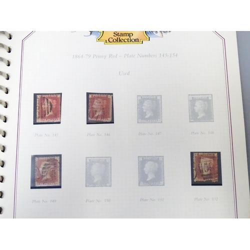 547 - Eleven stamp albums, containing 19thC and later British, colonial and worldwide stamps. Including th... 