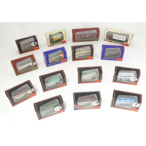 64 - Toys: A quantity of assorted die cast scale model Exclusive First Editions vehicles to include Bedfo... 