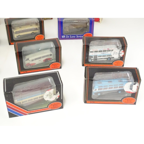 64 - Toys: A quantity of assorted die cast scale model Exclusive First Editions vehicles to include Bedfo... 