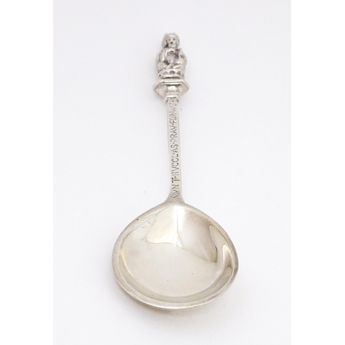 448 - A silver apostle spoon hallmarked Sheffield 1973, maker Royal Irish Silver Company. Approx. 6 1/4