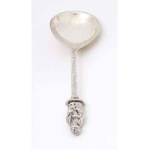 448 - A silver apostle spoon hallmarked Sheffield 1973, maker Royal Irish Silver Company. Approx. 6 1/4