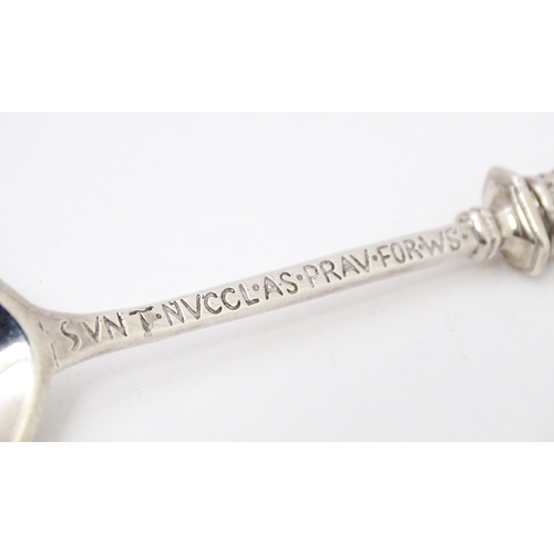 448 - A silver apostle spoon hallmarked Sheffield 1973, maker Royal Irish Silver Company. Approx. 6 1/4