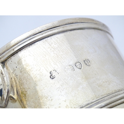 430 - A Victorian silver twin handled trophy cup engraved ' Great Southern Railway Buenos Aires. Athletic ... 