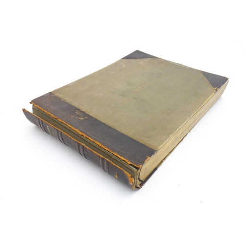 2006 - A Victorian photograph album with various images of notable people of British high society to includ... 