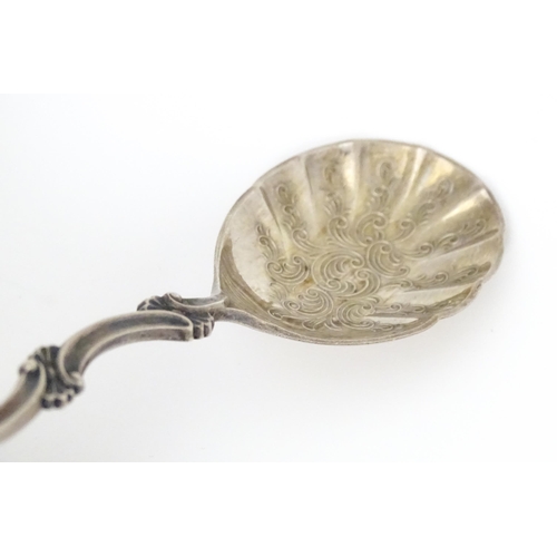 505 - Three silver items comprising a Geo III Old English pattern tablespoon, hallmarked London 1802, make... 