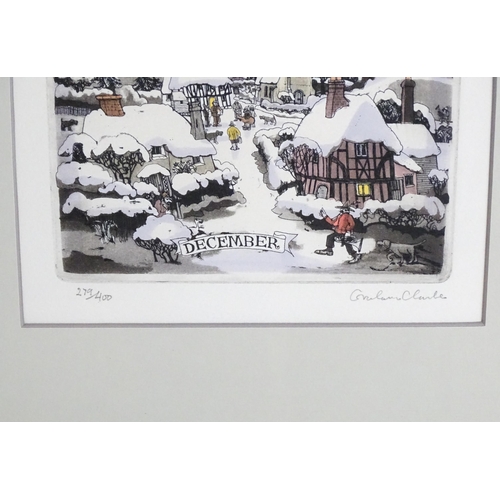 Graham Clarke (b. 1941), Limited edition prints, Cottage