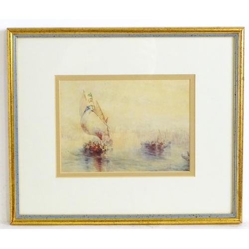 1834 - After Joseph Mallord William Turner (1775-1851), Late 19th / early 20th century, The Sun of Venice G... 