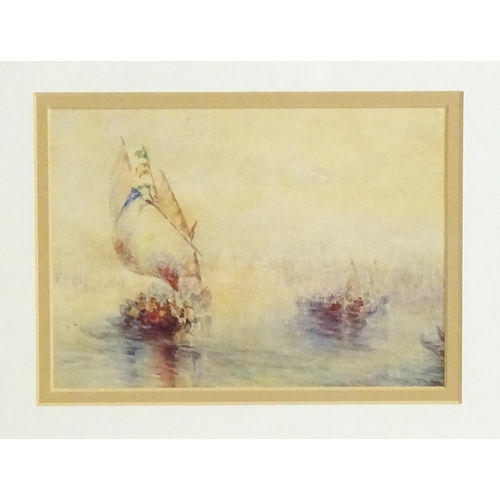 1834 - After Joseph Mallord William Turner (1775-1851), Late 19th / early 20th century, The Sun of Venice G... 