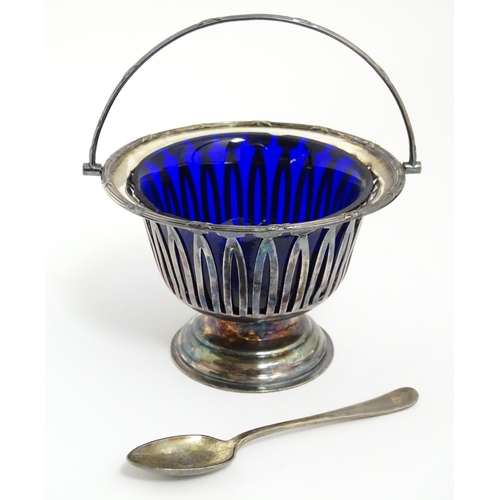 629 - A quantity of 19thC and later silver plated wares to include toast rack, entree dishes, cake forks, ... 