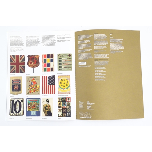 2007 - A limited edition publication of Naturalis showcasing works by Sir Peter Blake. Numbered 110 / 2000.... 