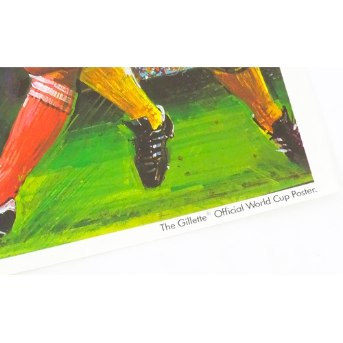 2011 - A quantity of 1982 Fifa World Cup football posters, with spaces to plot match scores. Each approx 32... 