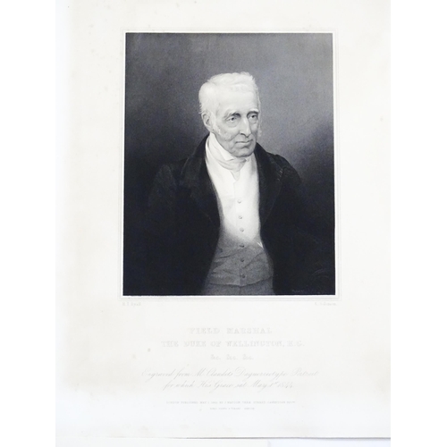 1974 - A quantity of assorted 18th century and later portrait engravings to include a portrait of Benjamin ... 