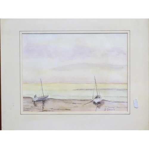 832 - A quantity of assorted paintings and prints to include watercolours - The Wreck of an Old Brixham Tr... 