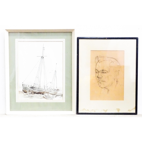 832 - A quantity of assorted paintings and prints to include watercolours - The Wreck of an Old Brixham Tr... 