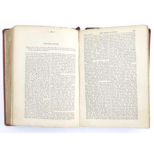 944 - Book: The Bible in Spain; or The Journeys, Adventures, and Imprisonments of an Englishman, in an att... 