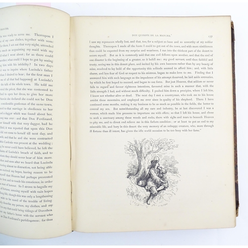 967 - Book: The History of Don Quixote, by Cervantes, edited by J. W. Clark, illustrated by Gustave Dore. ... 