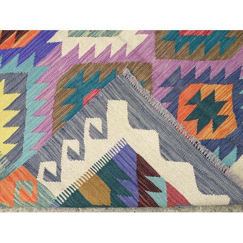 1290 - Carpet / Rug : An Anatolian Turkish Kilim. Approx. 78 3/4 x 58 1/4