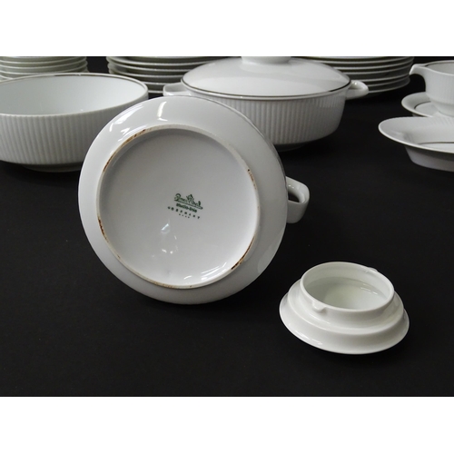 173 - A quantity of Rosenthal studio-linie dinner and coffee wares to include plates, dishes, serving plat... 