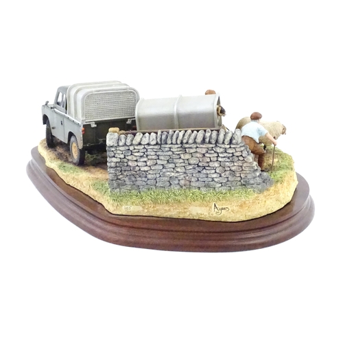 865 - A Border Fine Arts limited edition model Back from the Auction by Ray Ayres, model no. B0976. Limite... 