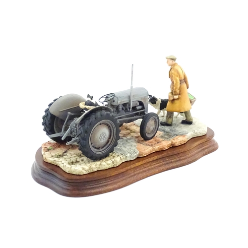 868 - A Border Fine Arts James Herriot model An Early Start by Ray Ayres, model no. JH91. Model approx. 9 ... 