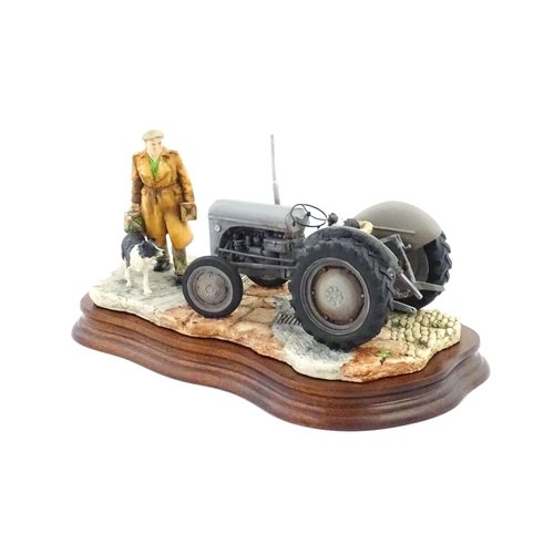 868 - A Border Fine Arts James Herriot model An Early Start by Ray Ayres, model no. JH91. Model approx. 9 ... 