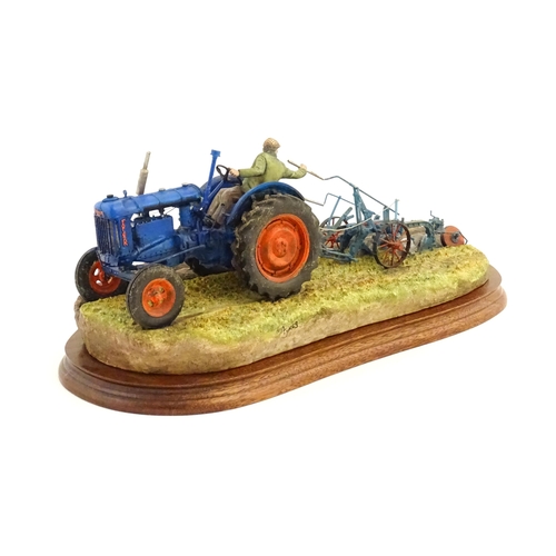 885 - A Border Fine Arts James Herriot limited edition model At the Vintage by Ray Ayres, model B0517. Lim... 