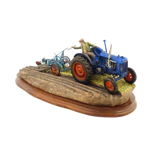 885 - A Border Fine Arts James Herriot limited edition model At the Vintage by Ray Ayres, model B0517. Lim... 