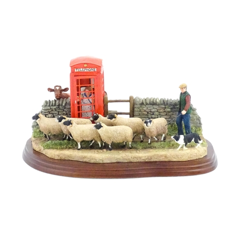 886 - A Border Fine Arts James Herriot model Right of Way by Hans Kendrick, model no. A6026. Model approx.... 