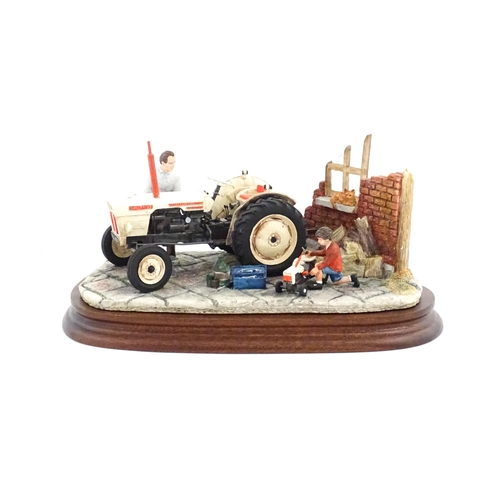 887 - A Border Fine Arts model Like Father Like Son by Ray Ayres, model no. B0859. With certificate. Appro... 