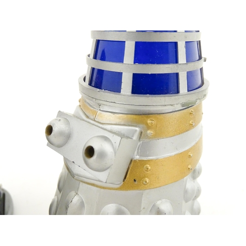 846 - Toys: Two Louis Marx & Co. battery operated Dalek toys titled The Mysterious Daleks from the BBC tel... 