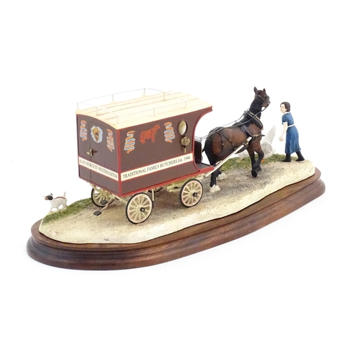 871 - A Border Fine Arts limited edition model The Opportunist by Ray Ayres, model no. B0776. Limited edit... 