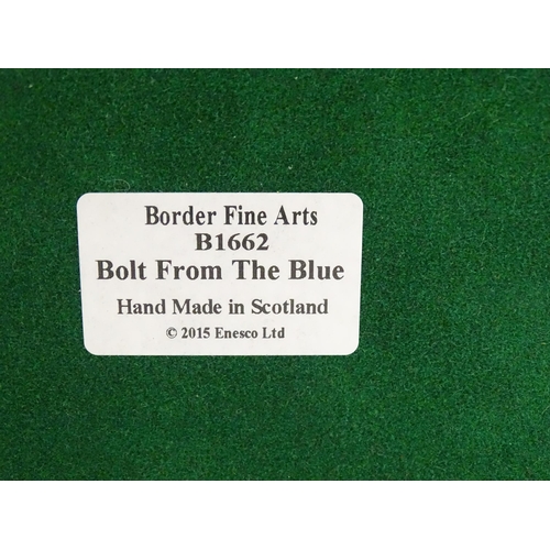 891 - A Border Fine Arts model Bolt from the Blue by Ray Ayres, model no B1662. Model approx. 8 1/4