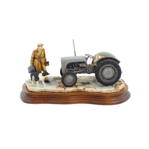 899 - A Border Fine Arts James Herriot model An Early Start by Ray Ayres, model no. JH91. Model approx. 9 ... 