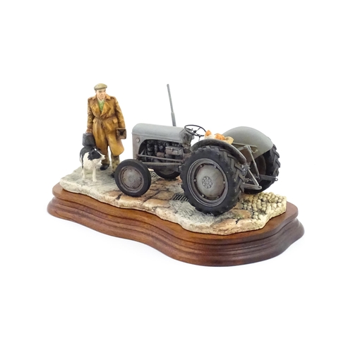 899 - A Border Fine Arts James Herriot model An Early Start by Ray Ayres, model no. JH91. Model approx. 9 ... 