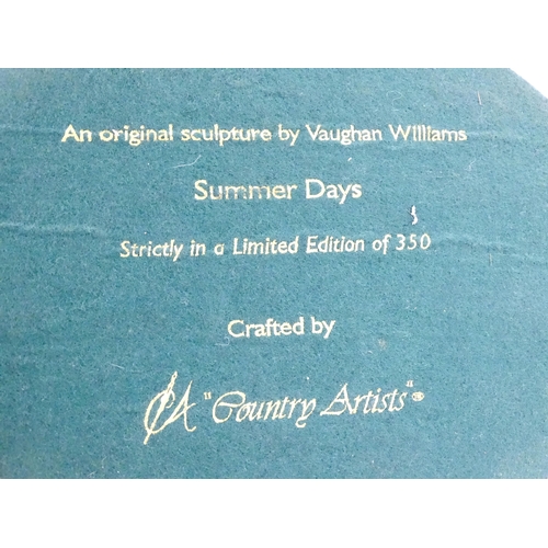 922 - A Country Artists limited edition model Summer Days by Vaughan Williams. Model approx. 9