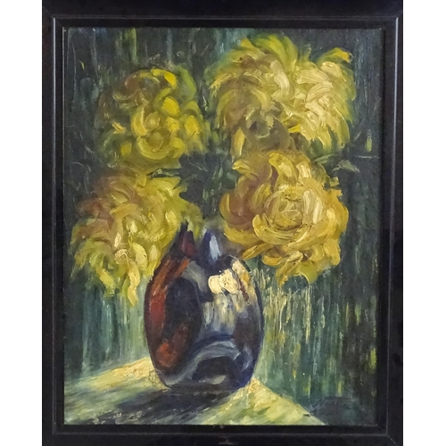 1571 - 20th century, Oil on canvas, A still life with flowers in bloom. Signed Nesta and dated 1930 lower r... 