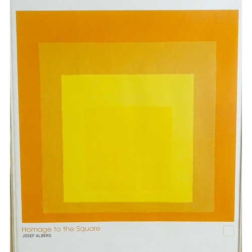 1707 - After Josef Albers (1888-1976), Lithograph, Homage to the Square, 1969 - Modern Masters Collection. ... 