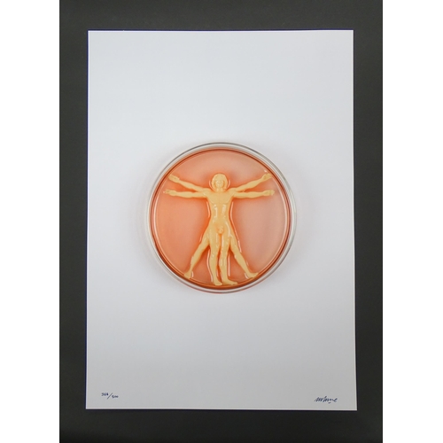 1831 - Imbue, 21st century, Limited edition screen print, Vitruvian Man-Made. Signed and numbered 368 / 500... 