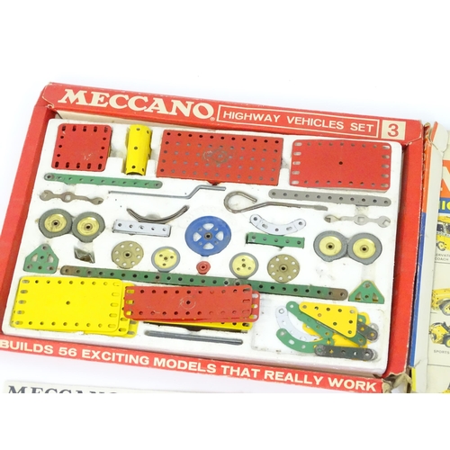 856 - Toys: A large quantity of assorted Meccano to include flat plates, girders, wheels, various instruct... 