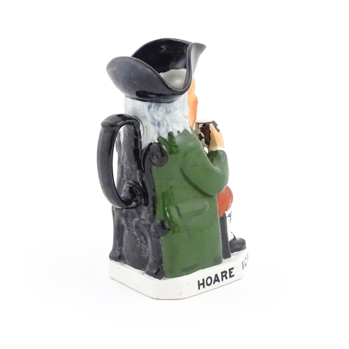 1088 - A 20thC advertising Toby / character jug for Hoare & Co. Ale & Stout by by Hancock and Corfield Ltd ... 